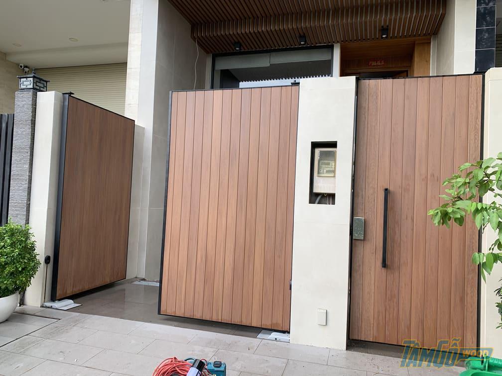 Sản phẩm cửa gỗ của xưởng Tâm Gỗ